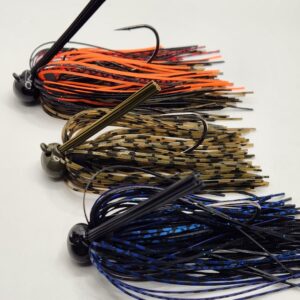 Tungsten Football Jig with Skirts