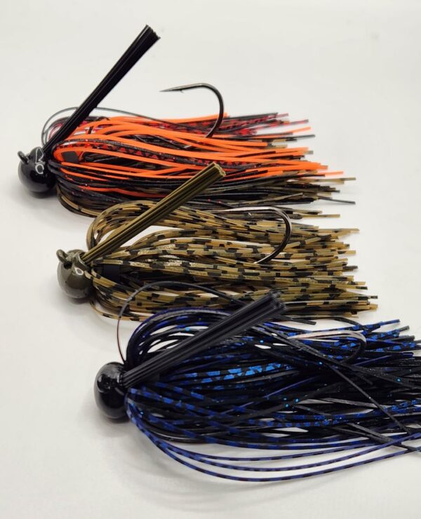 Tungsten Football Jig with Skirts