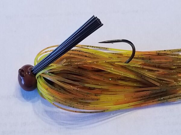 Tungsten Football Jig with Skirts - Image 11