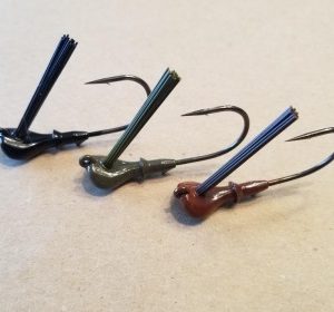 Tungsten Flipping Jig without Skirts 3 Per Pack