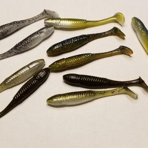 3.5" swim baits - Swim Jig Trailers