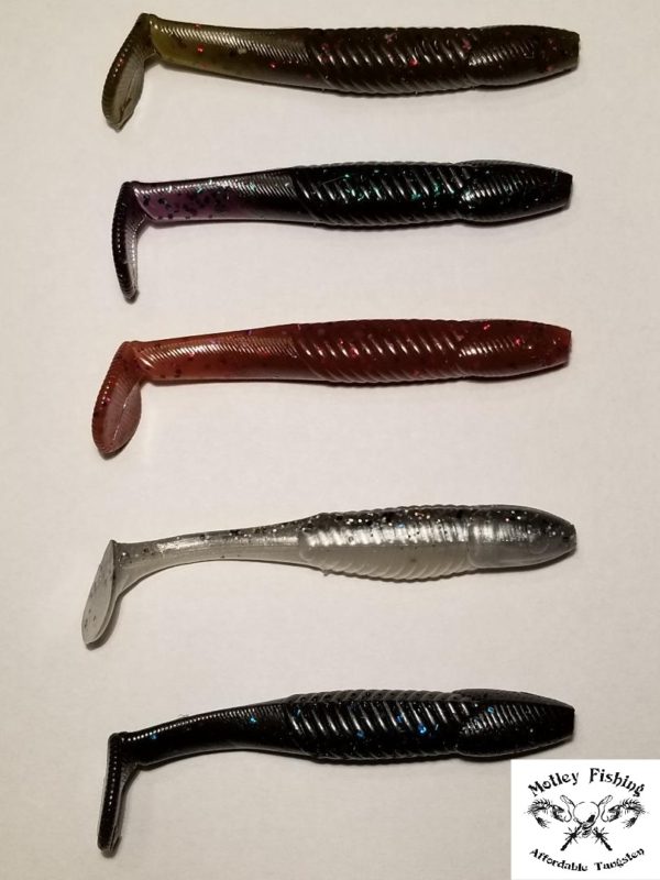 3.5" swim baits - Swim Jig Trailers - Image 2